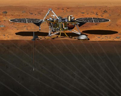 New lander will explore surface of Mars. Image: NASA. 